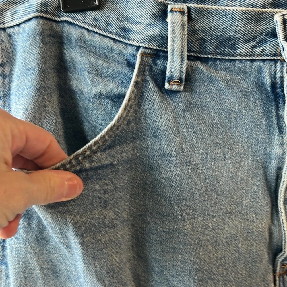 Rustler Vintage Jean Shorts Mens 34 Denim